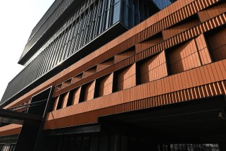 Xinmin Vanke Library in Special-shaped Terracotta