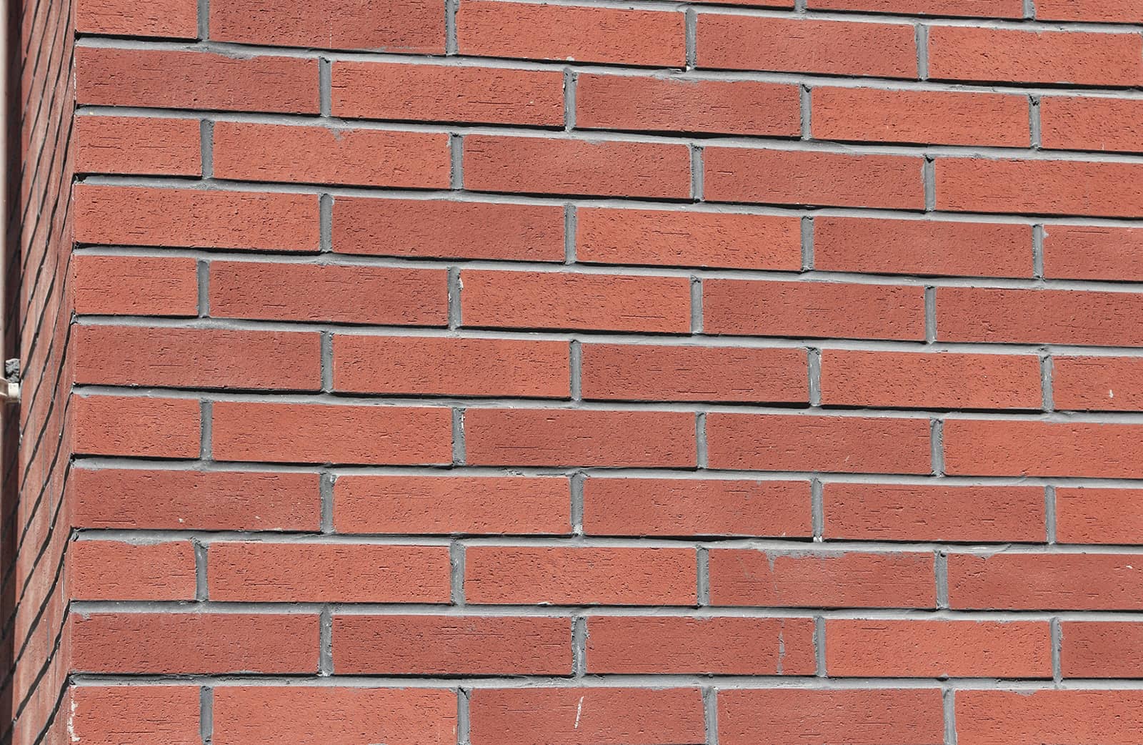close-up picture of sandblast flexible brick slip