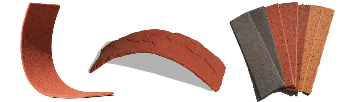 Flexible brick slips Flexible brick slips