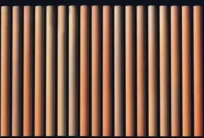 kiln-transmutation terracotta rod